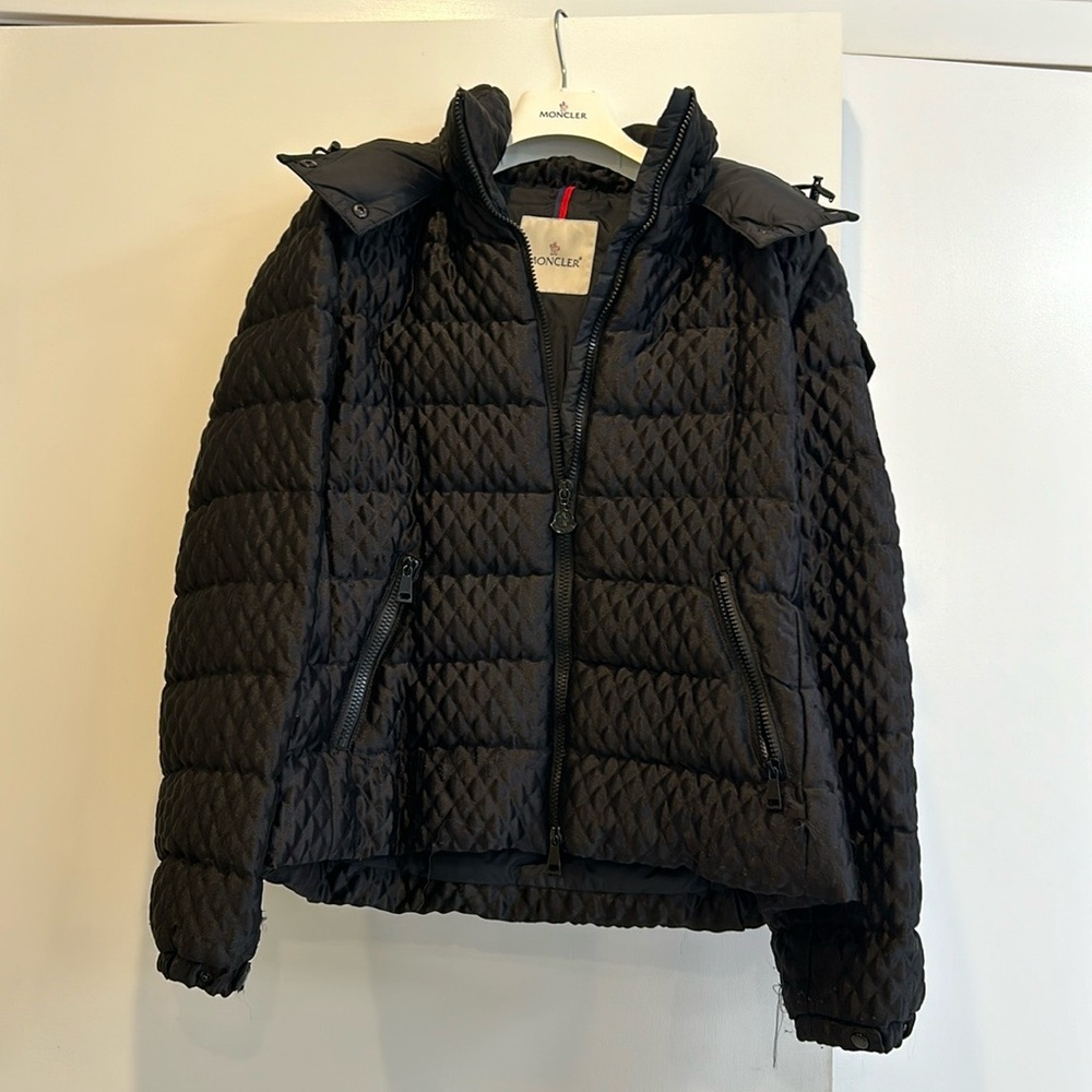 Moncler Genuine Down Black Puffer Jacket
